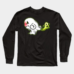 Ghost Farts A Spirit Fart Halloween Long Sleeve T-Shirt